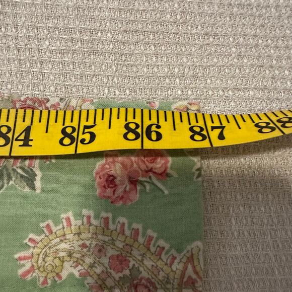 Tommy Hilfiger Window Curtains Cottagecore Floral Striped Panels Valance 17x87 - Picture 7 of 7